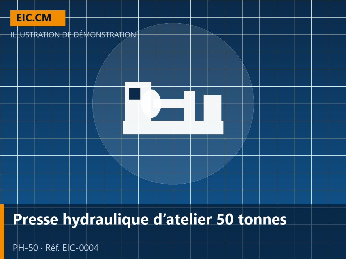 Presse hydraulique d’atelier 50 tonnes