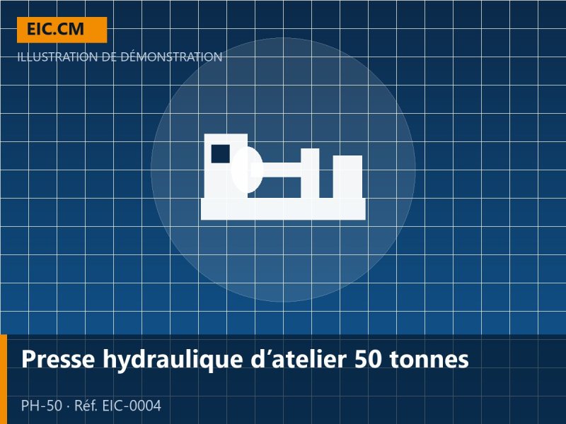 Presse hydraulique d’atelier 50 tonnes
