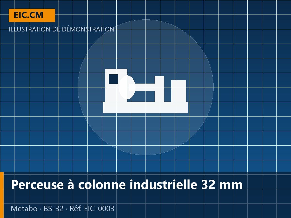 Perceuse à colonne industrielle 32 mm