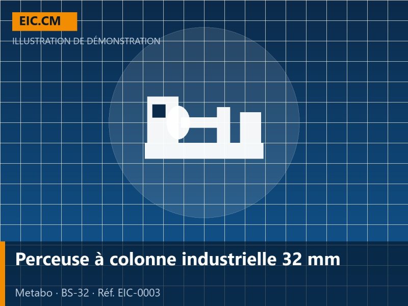 Perceuse à colonne industrielle 32 mm