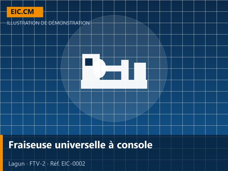 Fraiseuse universelle à console
