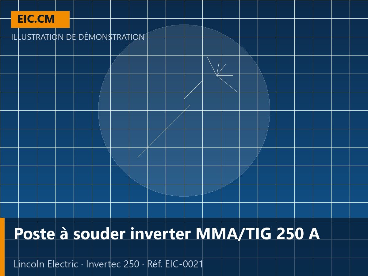 Poste à souder inverter MMA/TIG 250 A
