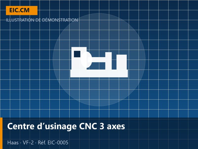 Centre d’usinage CNC 3 axes
